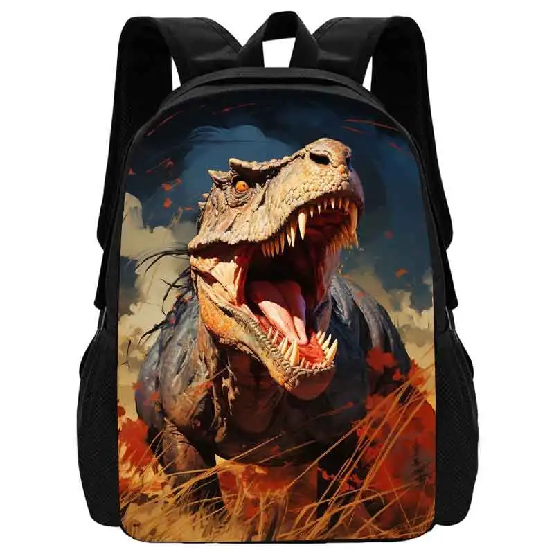 Школьный рюкзак с динозавром mochila для детей - Фотография_6