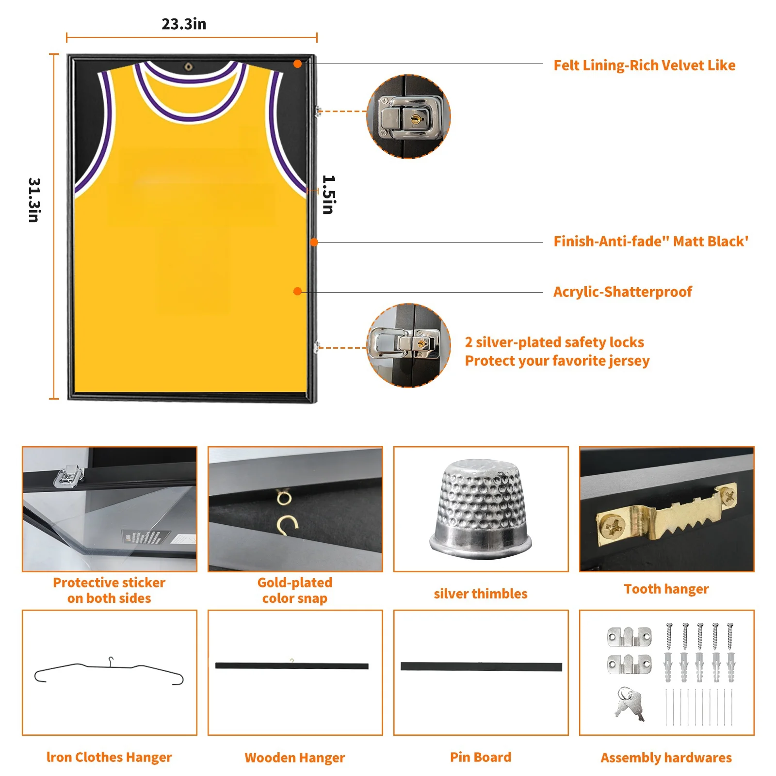 Витрина в рамке из джерси декор - Фотография_3