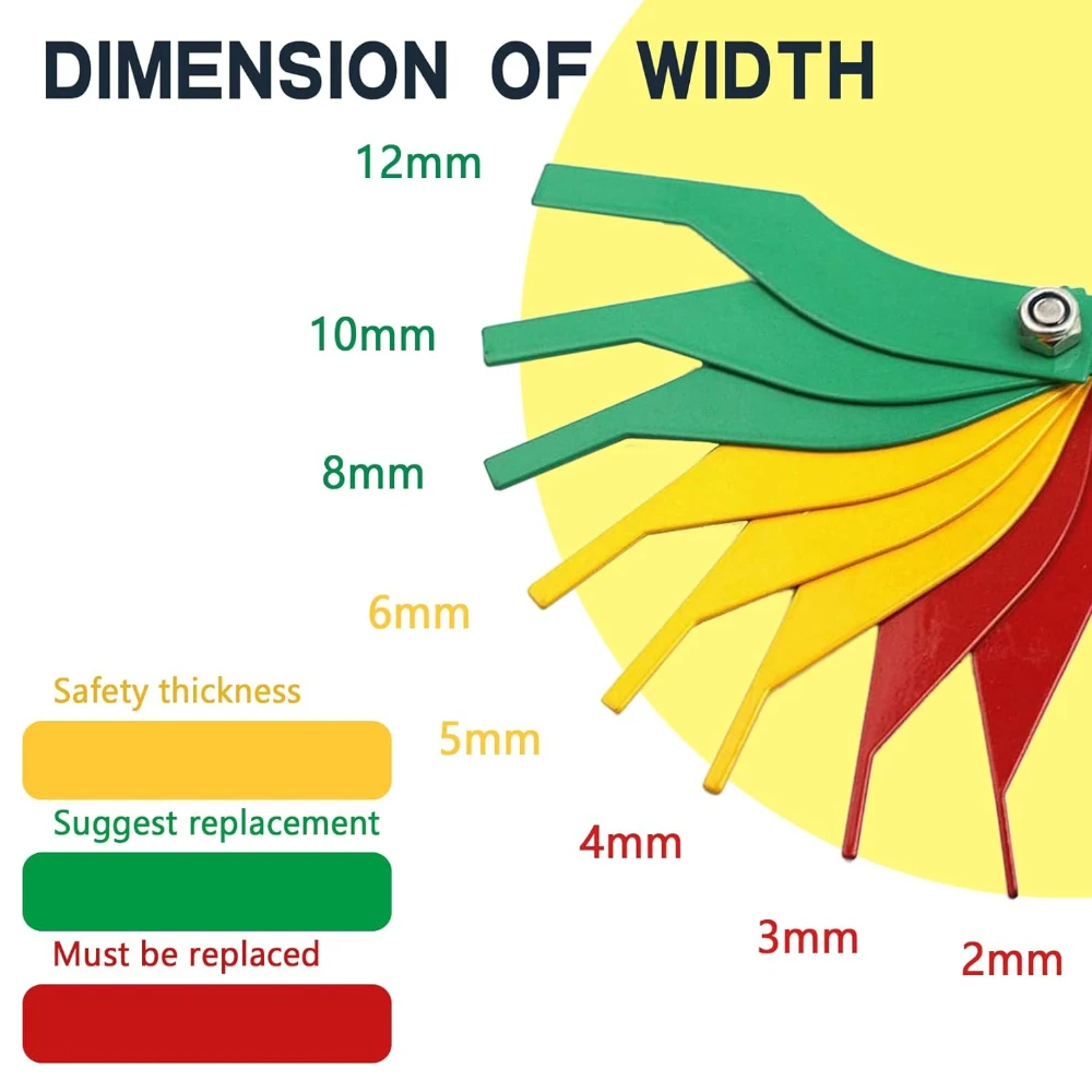 Измеритель толщины тормозных накладок 8-в-1 - Фотография_5