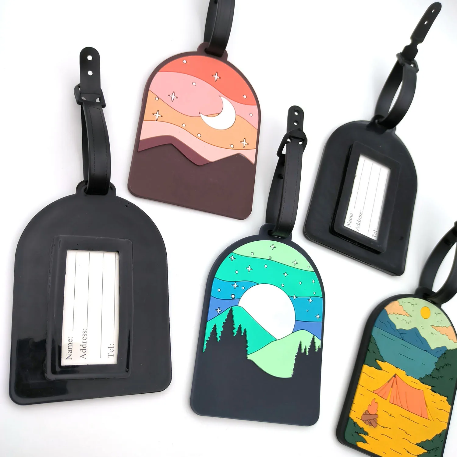 Этикетка для багажа в декоративном стиле - Фотография_3