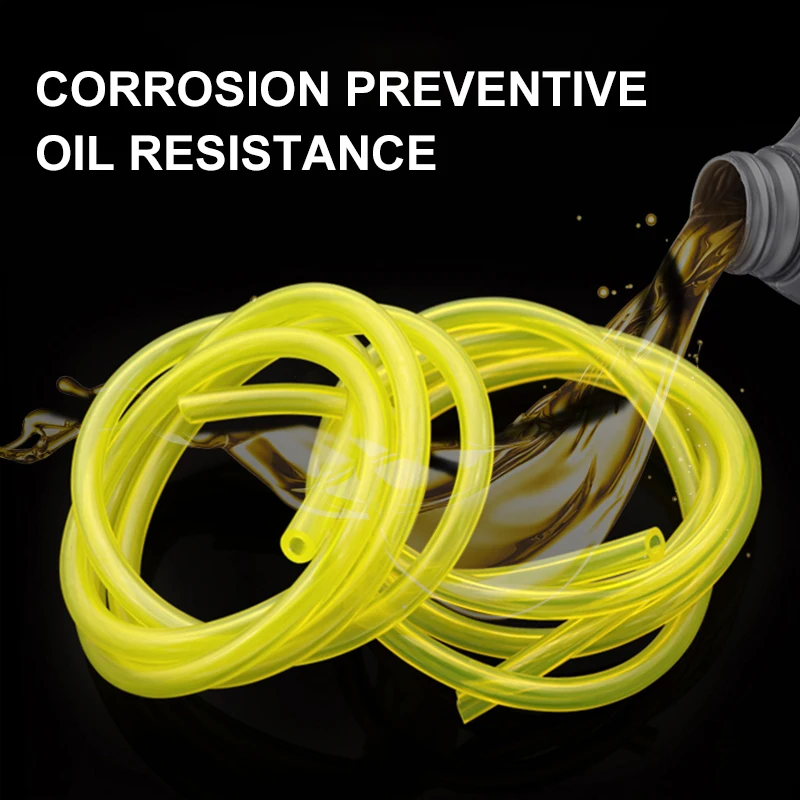 Желтый бензиновый шланг из тпу 2x3 - Фотография_5