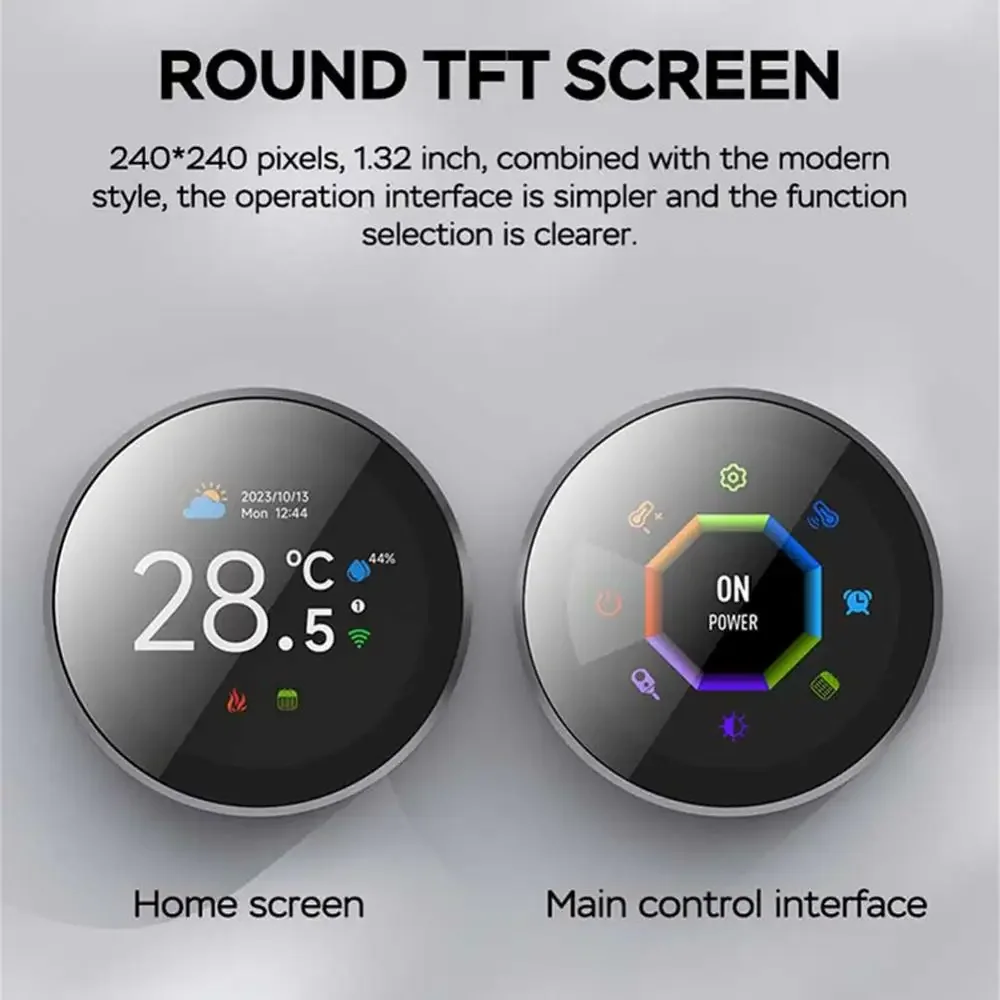 Tuya wifi умная ручка термостат - Фотография_6
