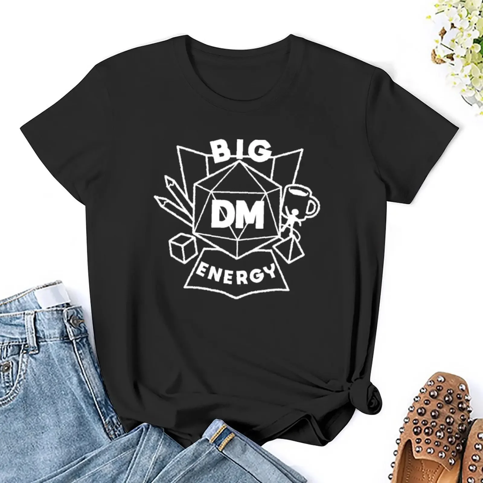 Big dm energy - белая футболка - Фотография_5