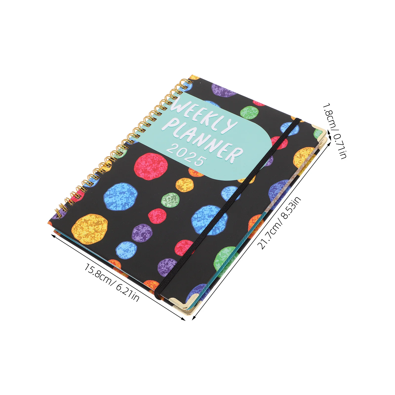 Блокнот-планировщик a5 2025 со спиральной переплетом - Фотография_4