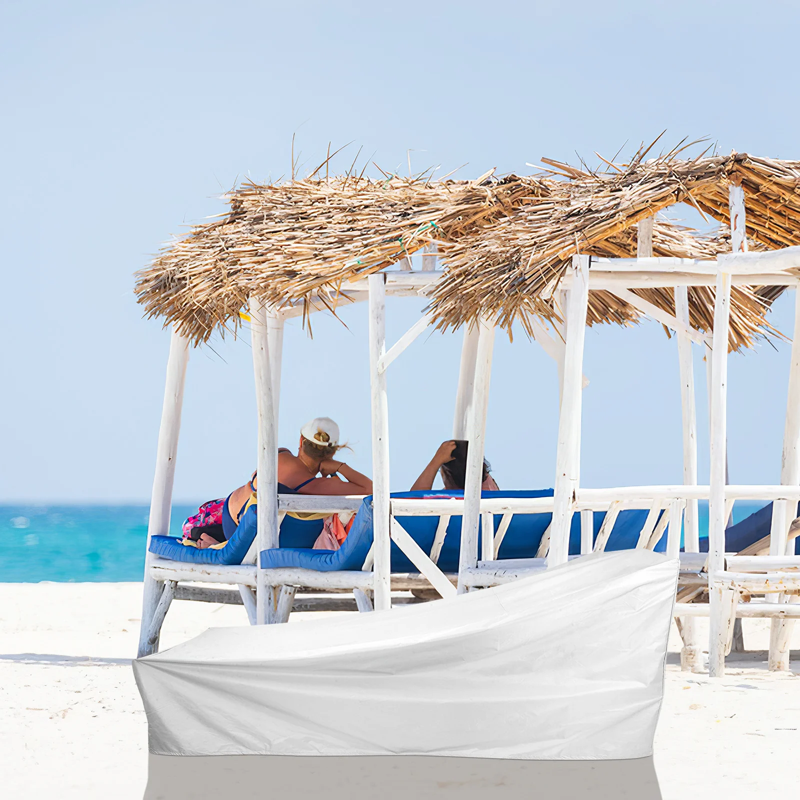 Прочный чехол для шезлонга из ткани оксфорд