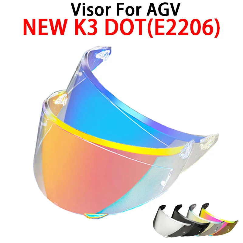 Козырек для шлема new agv k3 (e2206) линзы для мотоциклетного шлема