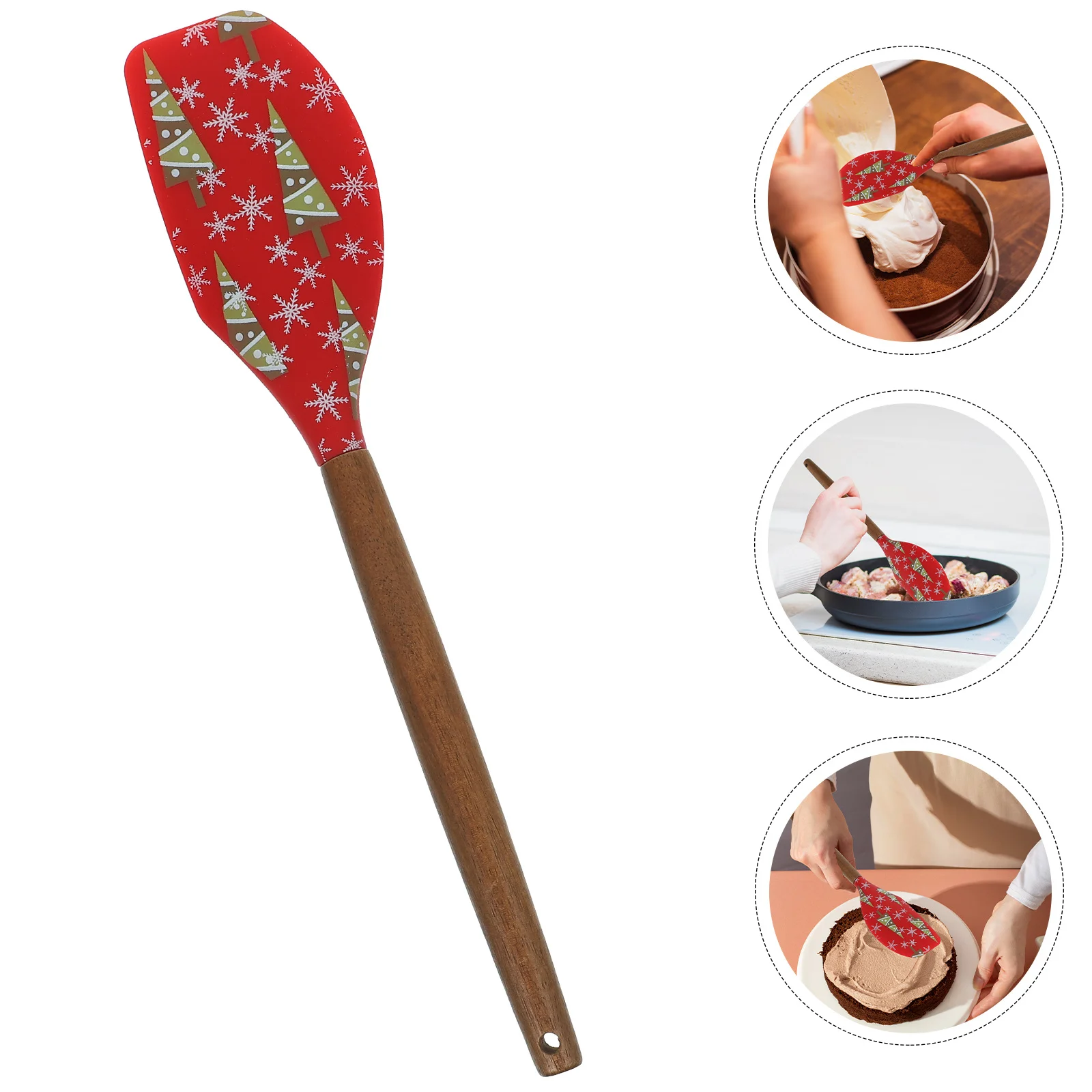 Рождественский силиконовый шпатель - Фотография_5