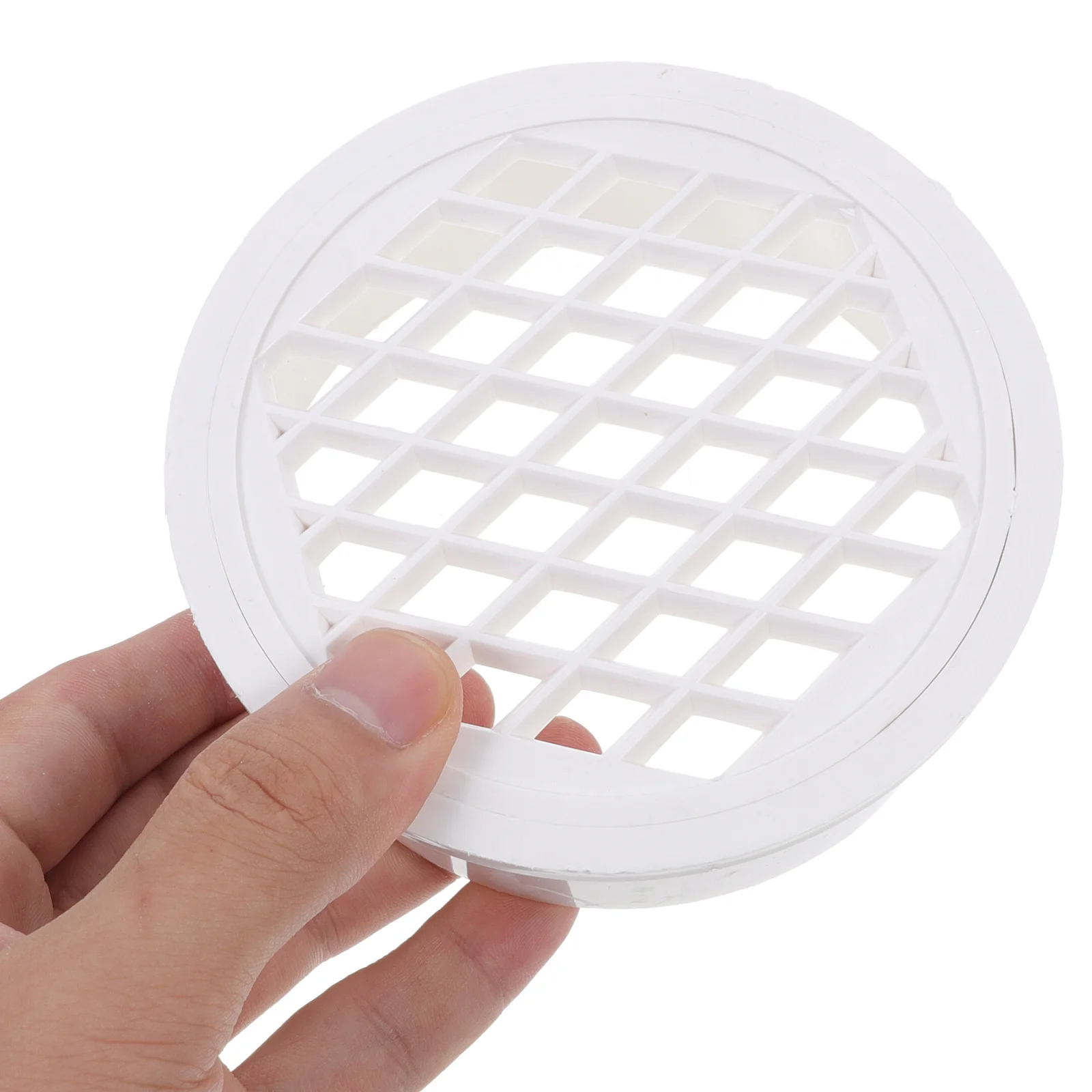 Круглая крышка, плоская уличная сливная решетка для ванной комнаты - Фотография_6