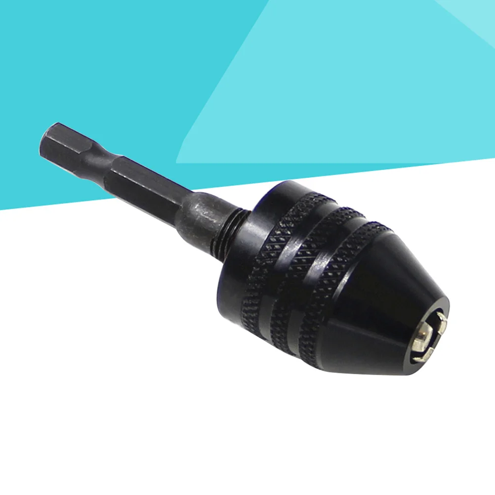 Мини-углеродный бесключевой 3-кулачковый адаптер для сверлильного патрона - Фотография_2