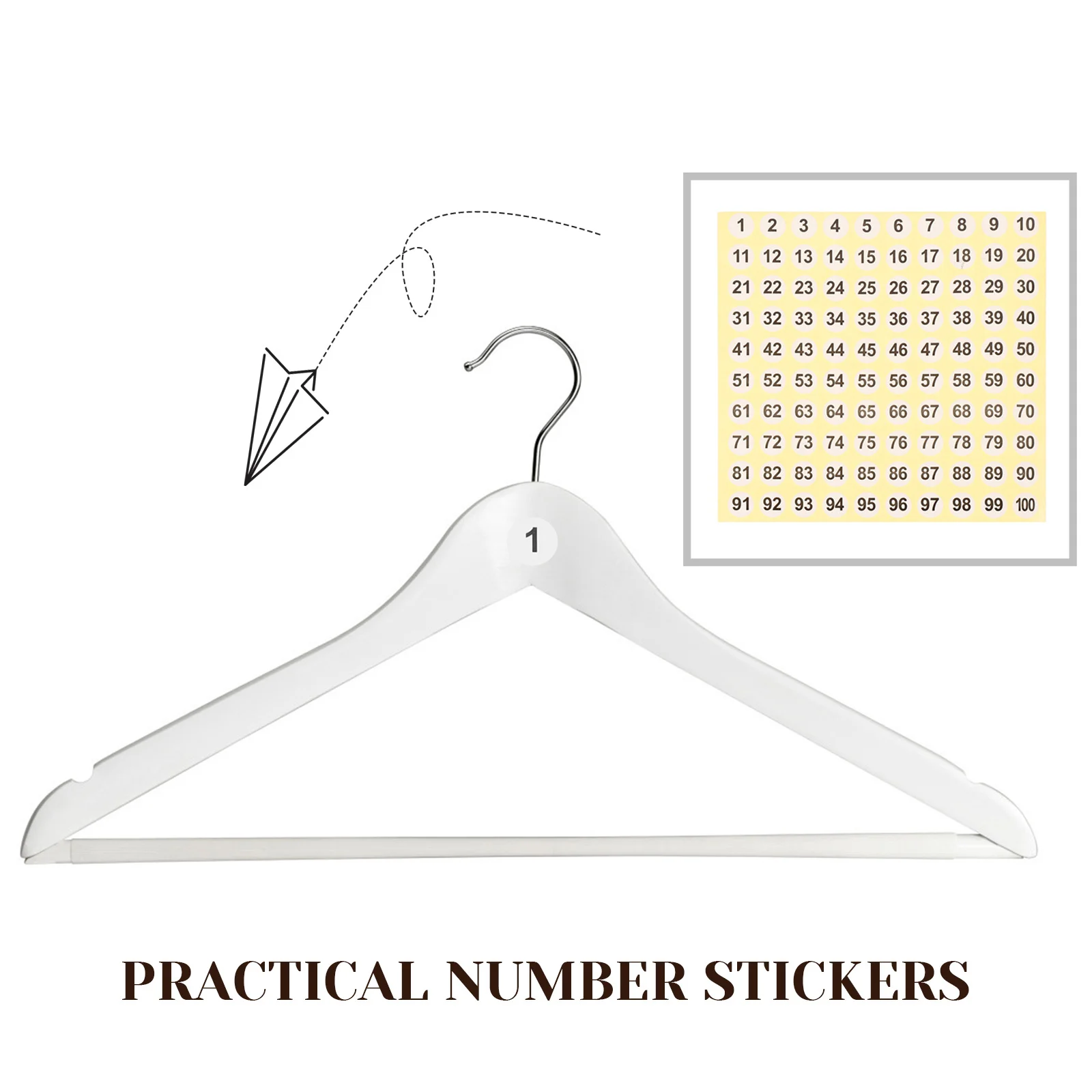 Самоклеящиеся наклейки с номерами - Фотография_5