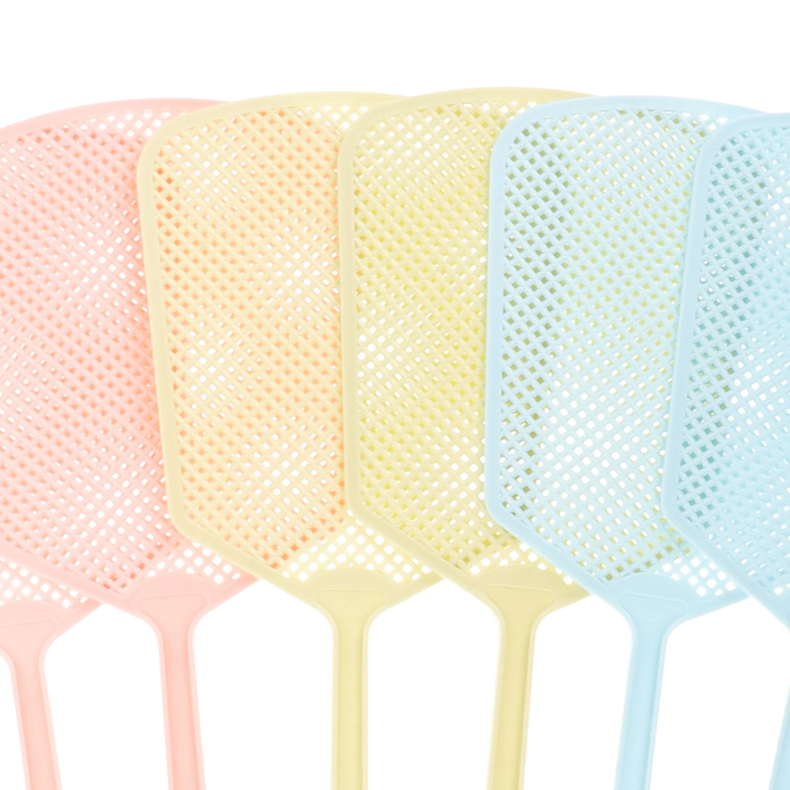 Ручная пластиковая мухобойка с длинной ручкой - Фотография_5