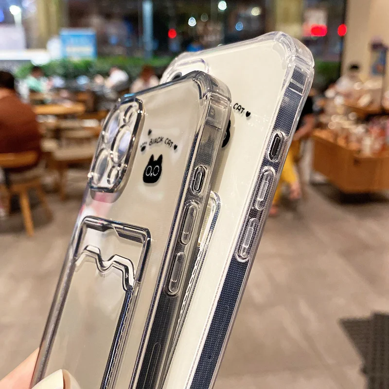 Чехол для телефона с милым черным - Фотография_5