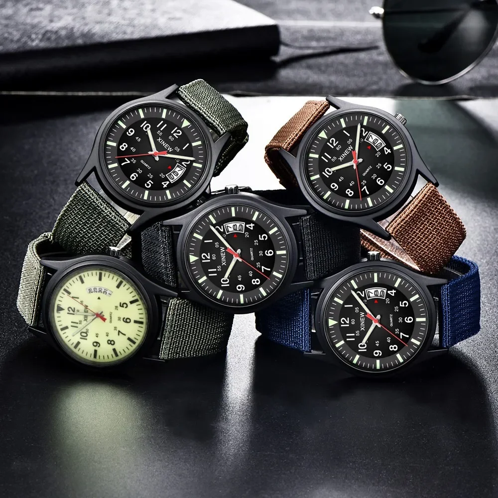 Часы наручные мужские с круглым циферблатом - Фотография_2