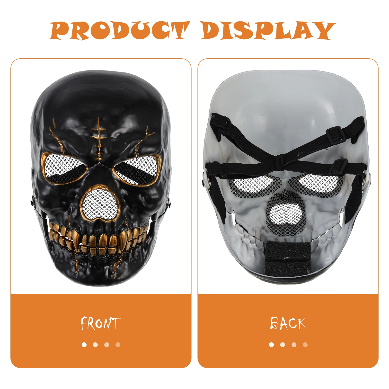 Украшение лица с черепом - Фотография_3