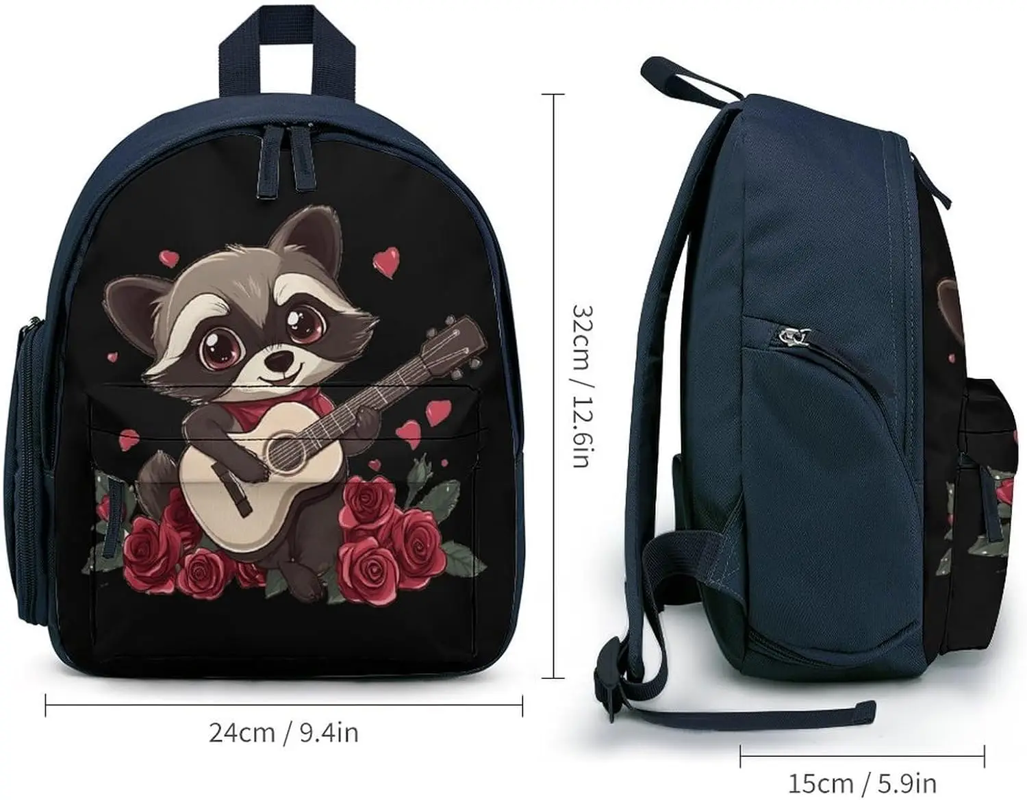 Енот, играющий на гитаре - Фотография_2