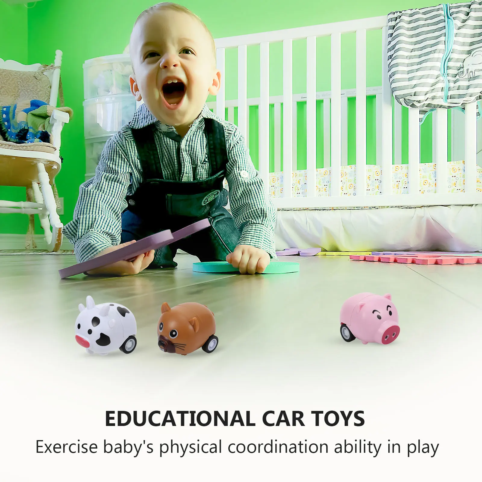 Набор мини-автомобилей с откатным механизмом - Фотография_2