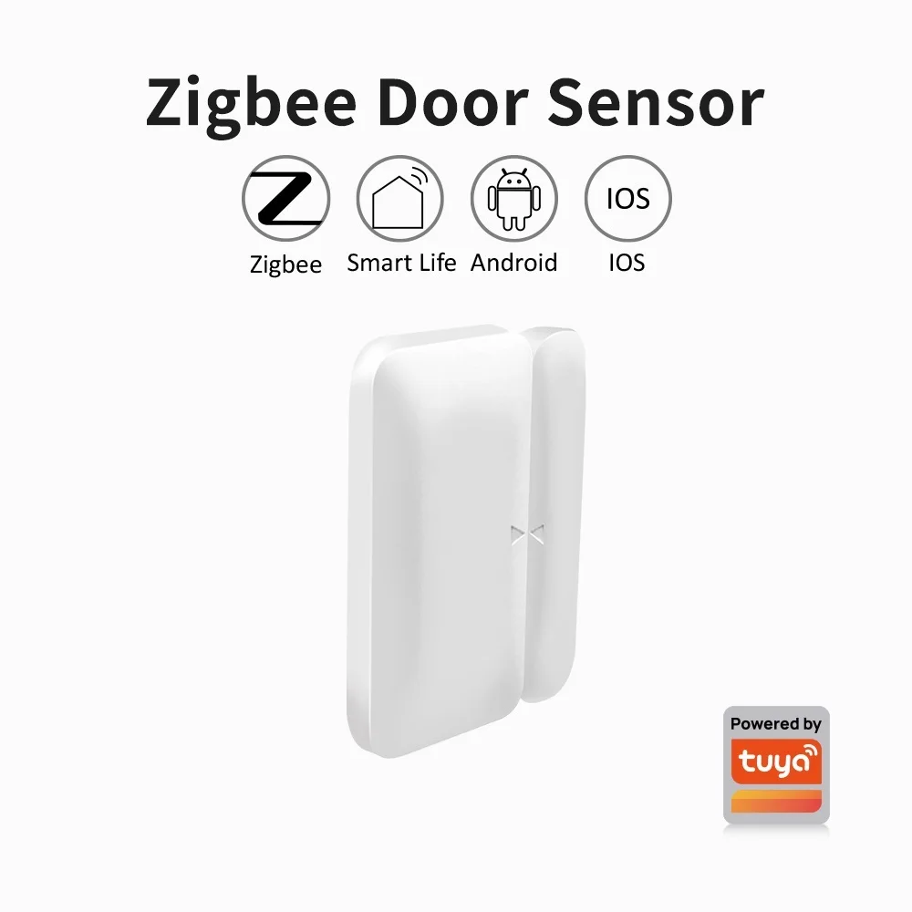 Беспроводной датчик двери и окон tuya zigbee