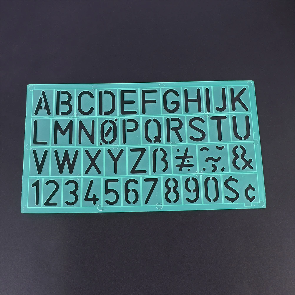 Шаблон букв, линейка - Фотография_5