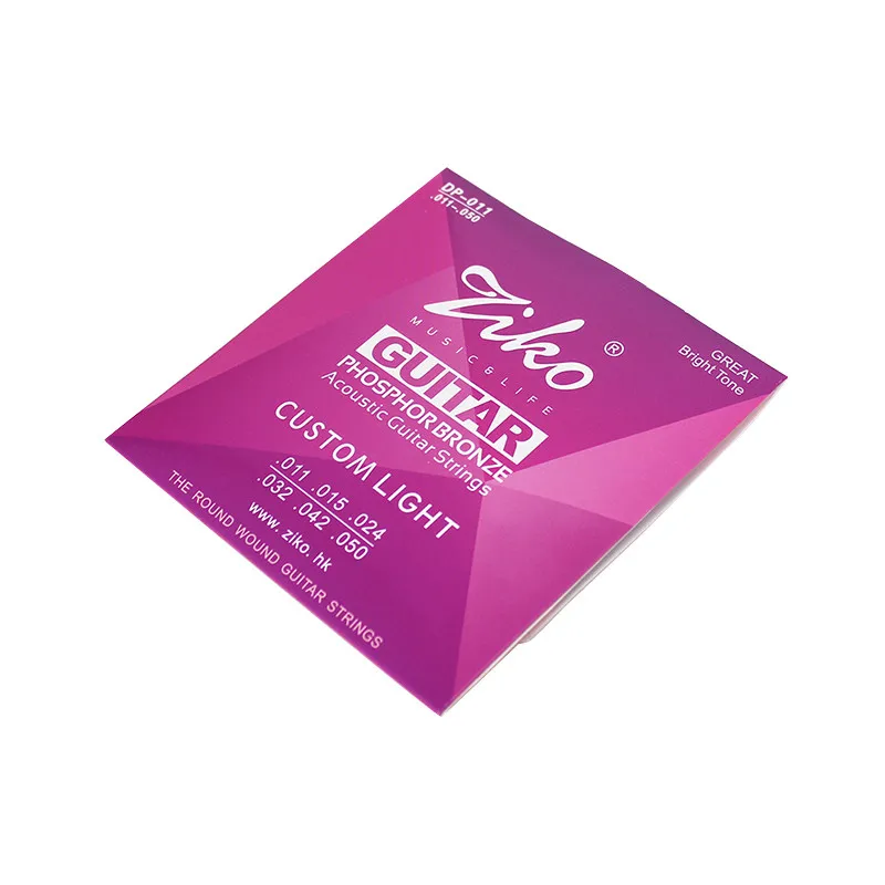 Струны для акустической гитары ziko dp012-053 - Фотография_2