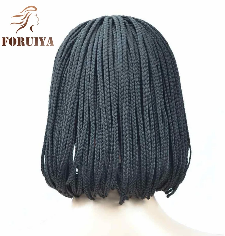 Парик женский плетеный из химического волокна - Фотография_4