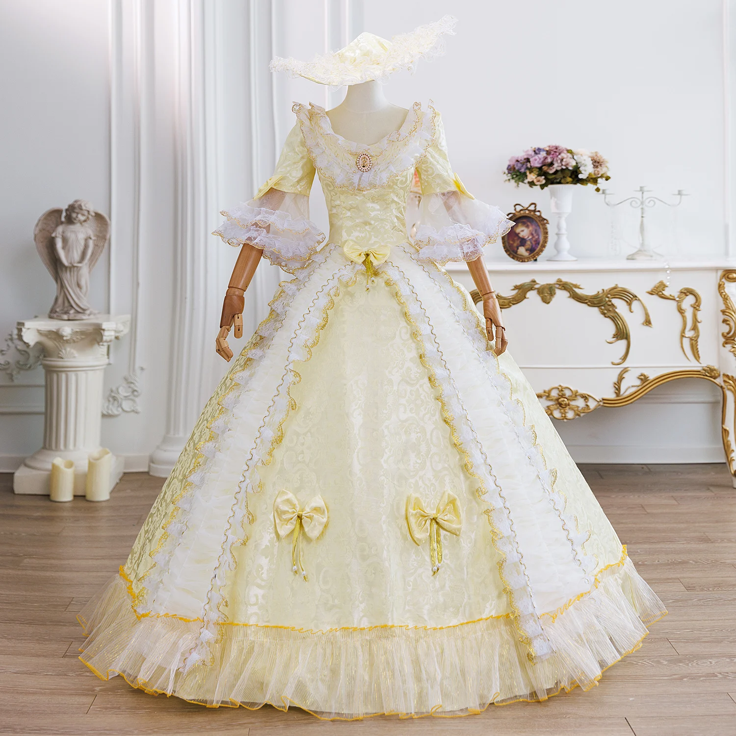 Грузинское свадебное платье на шнуровке - Фотография_4