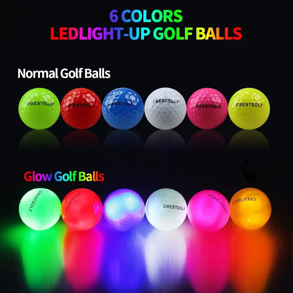 Светодиодные мячи для гольфа crestgolf - Фотография_6