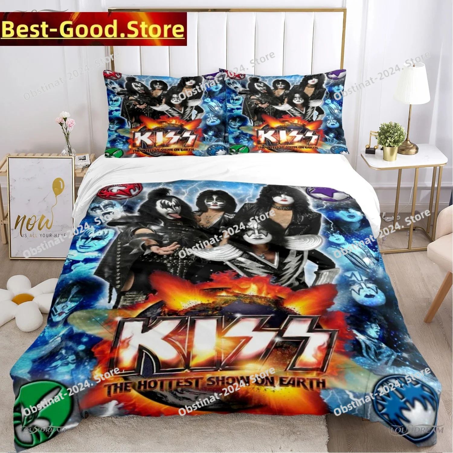 Kiss band rock music всесезонный - Фотография_2