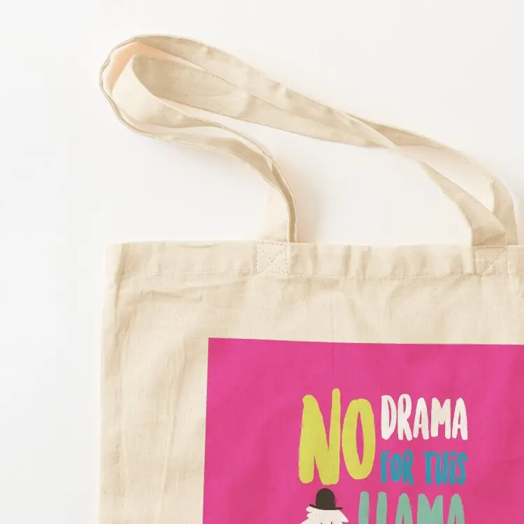 No drama for this llama tote bag - Фотография_3