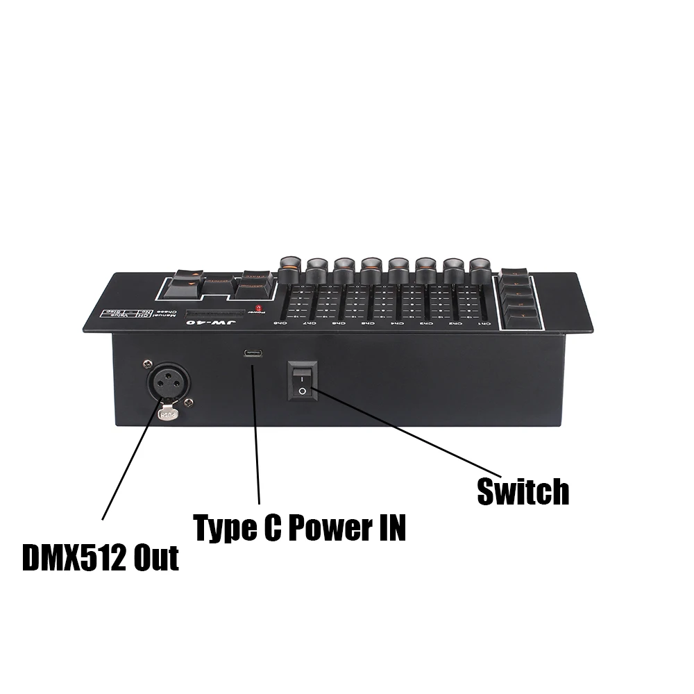 Портативная аккумуляторная консоль ma key кнопка с подсветкой dmx 512 - Фотография_4