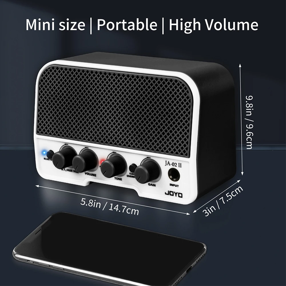 Joyo ja-02 ii мини-гитарный усилитель - Фотография_3