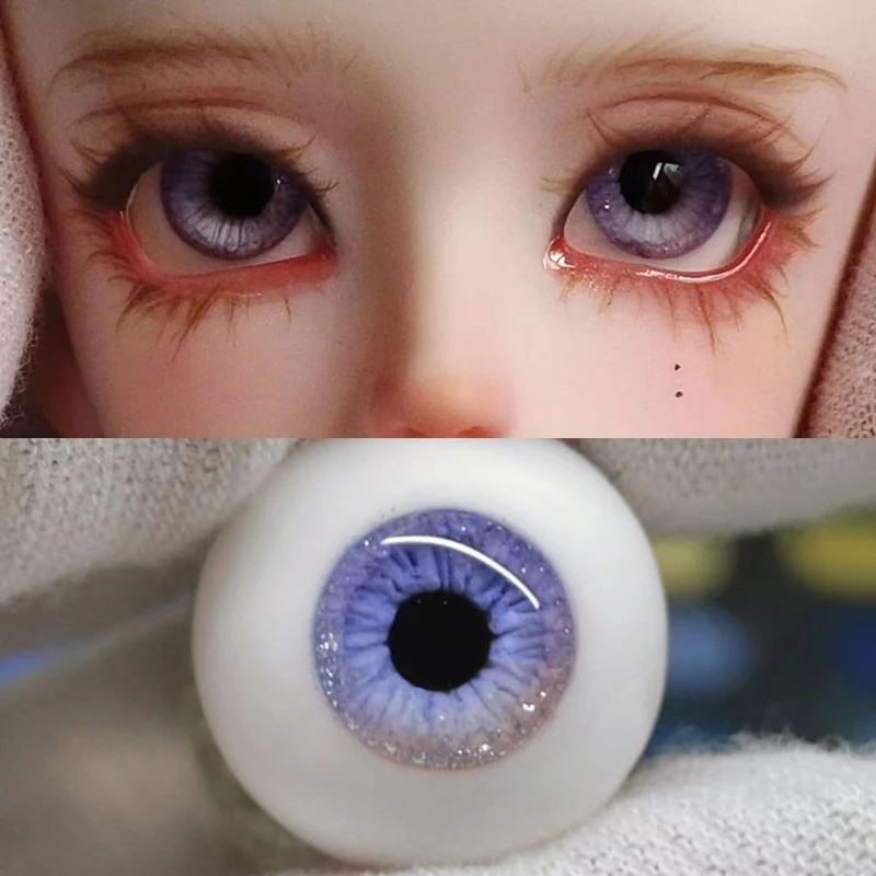 1 пара смоляных глаз 10/12/14/16/18 мм 1/3 1/4 1/6 bjd - Фотография_4