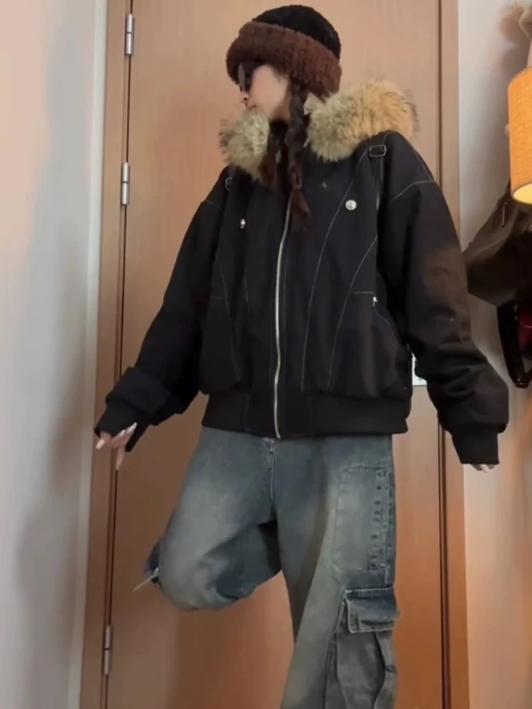 Эстетическая черная элегантная куртка 2000-х годов - Фотография_2