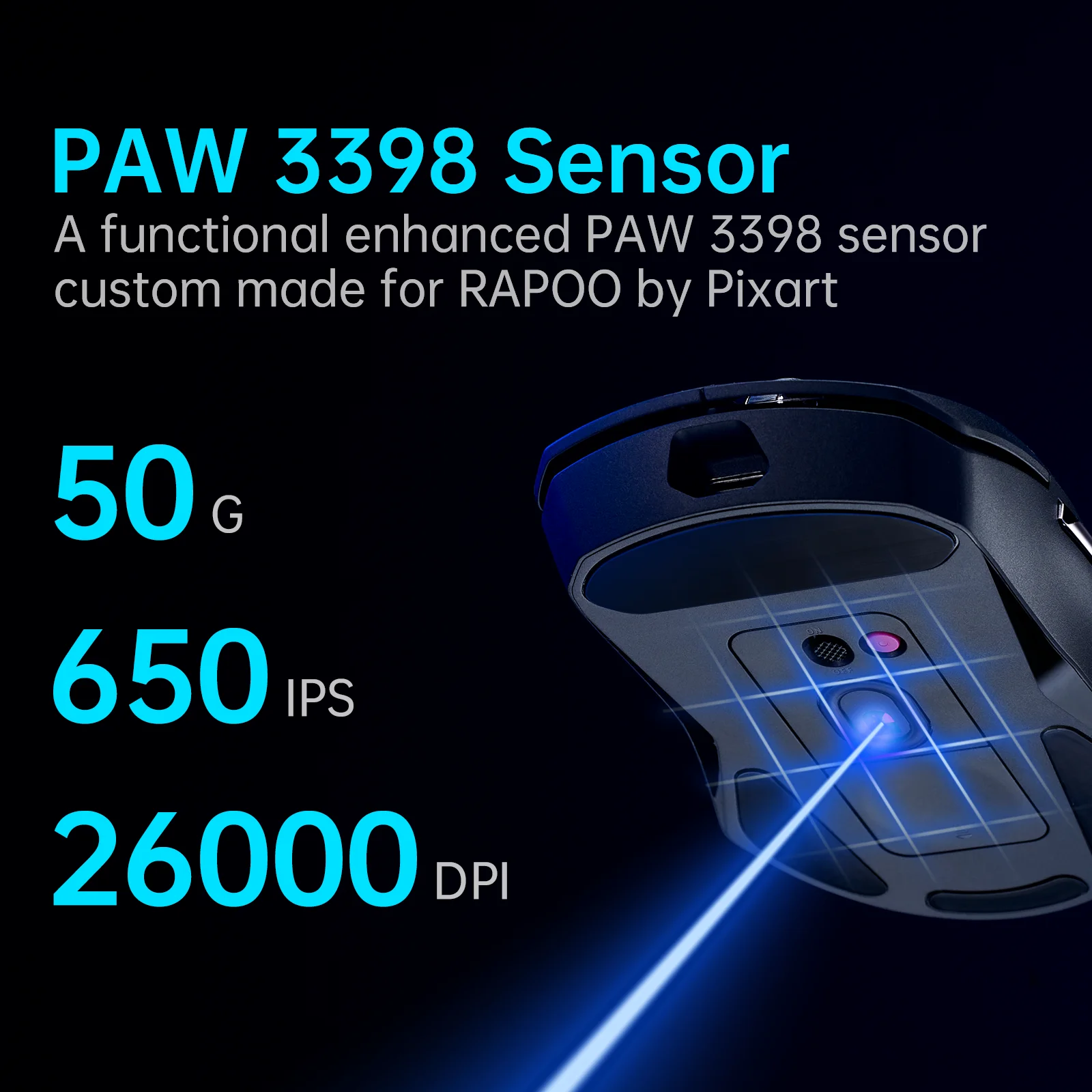Rapoo vt9pro беспроводная игровая - Фотография_2