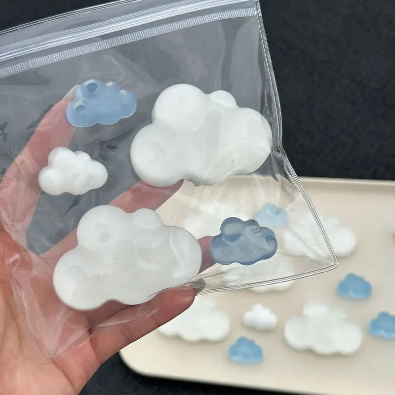 Taba squshy kawaii mini white cloud - Фотография_4