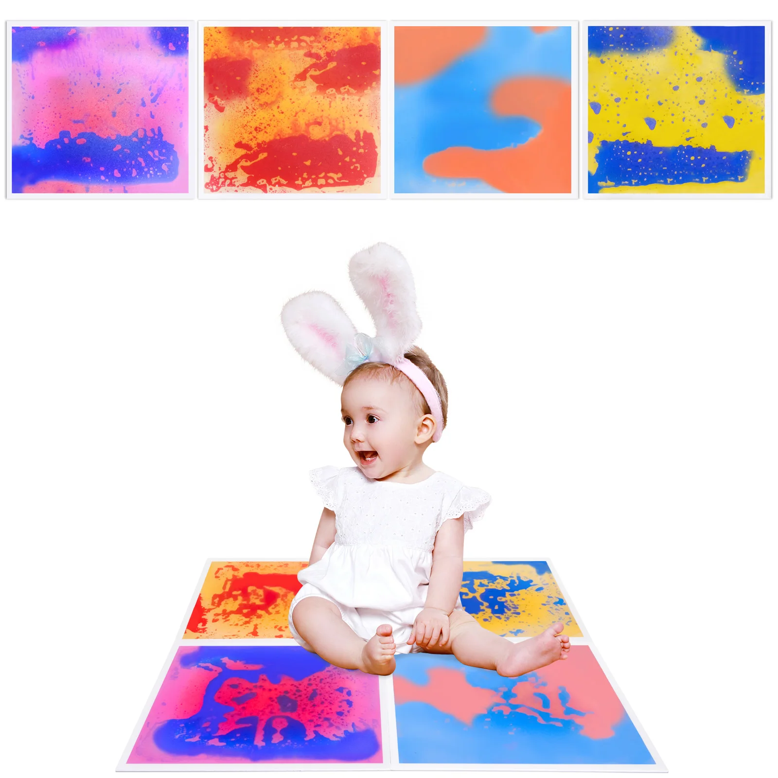 Безопасная сенсорная напольная плитка с жидкостями - Фотография_2