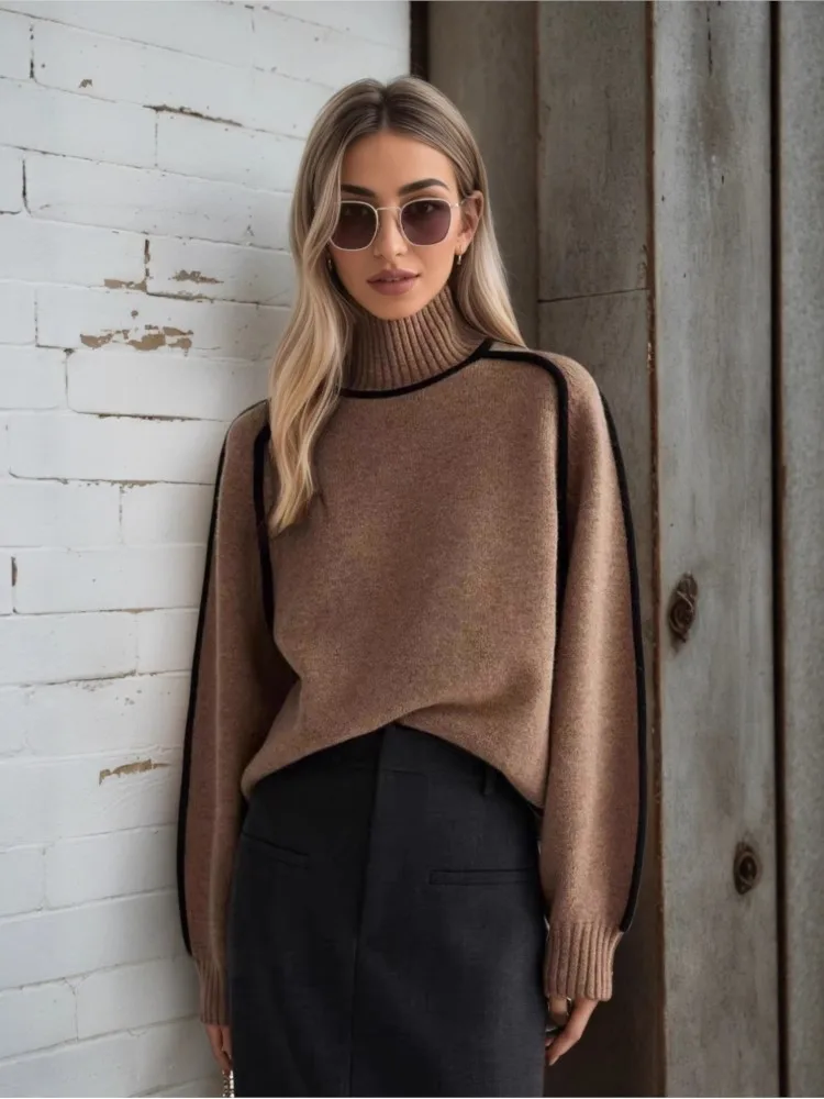 Сплошной цвет, водолазка - Фотография_5