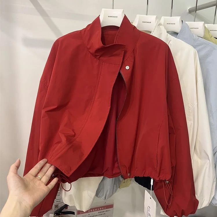 Новая красная повседневная куртка - Фотография_3