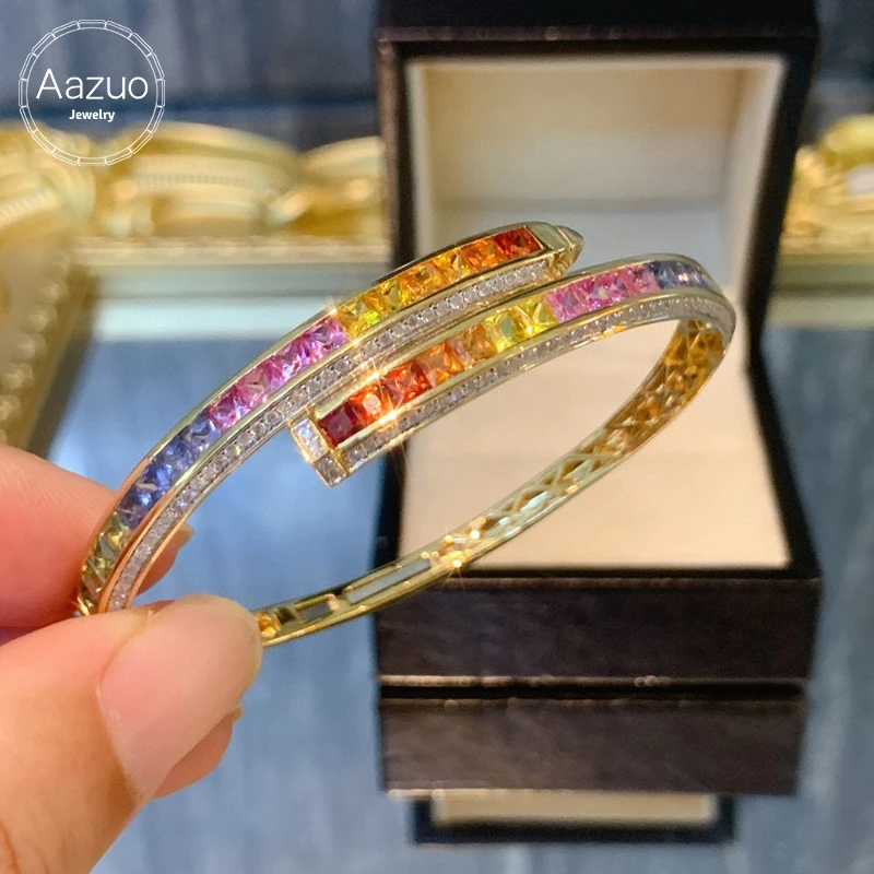 Aazuo оригинальный дизайн 18-каратное