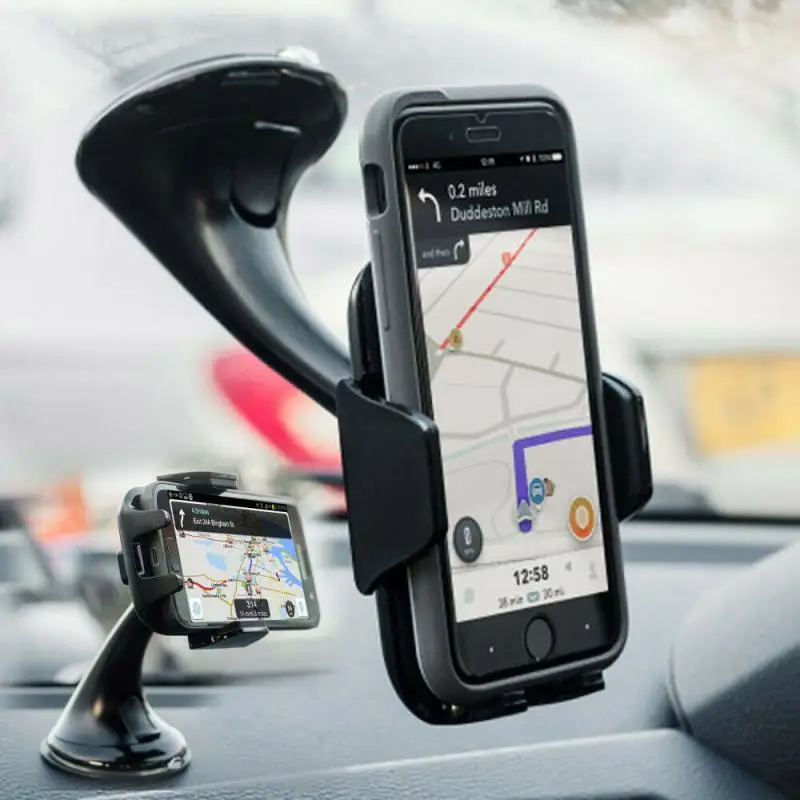 На присоске gps, автомобильный