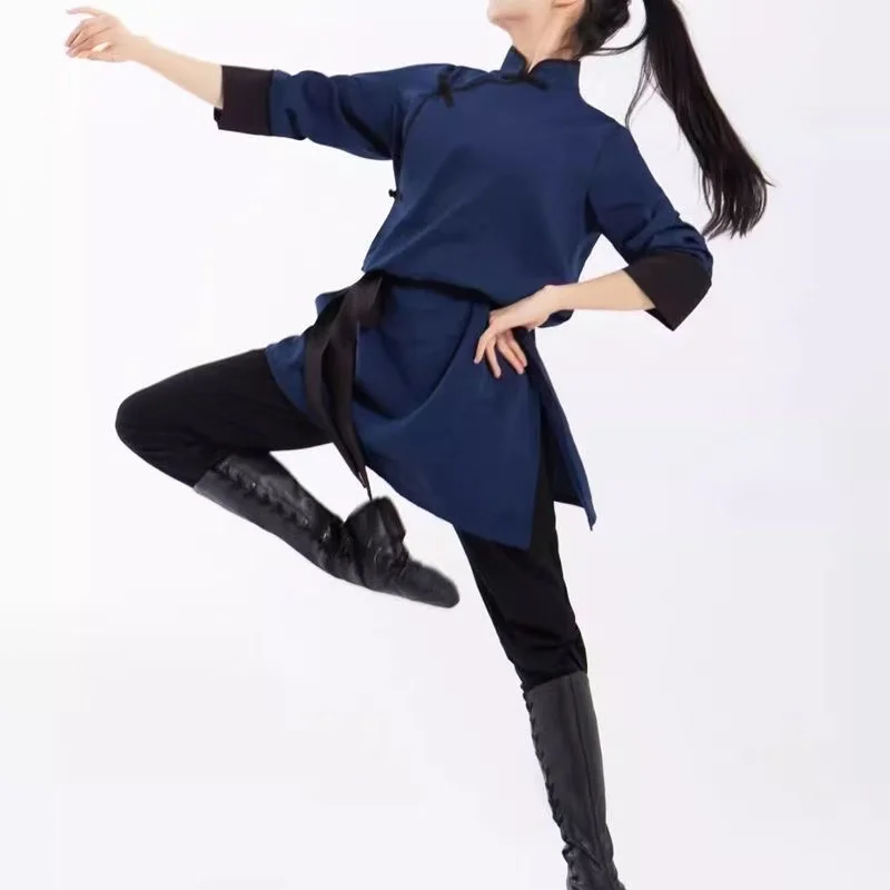 Традиционный костюм wuxia kung fu для мужчин и женщин - Фотография_4