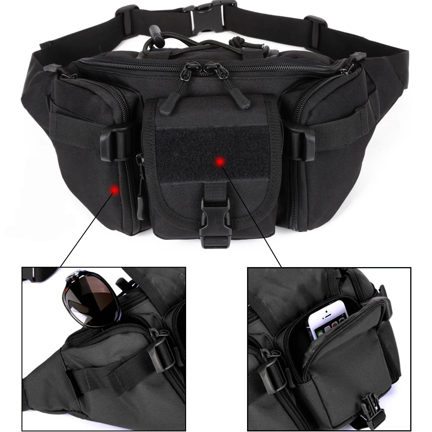 Военная тактическая поясная сумка для мужчин - Фотография_4