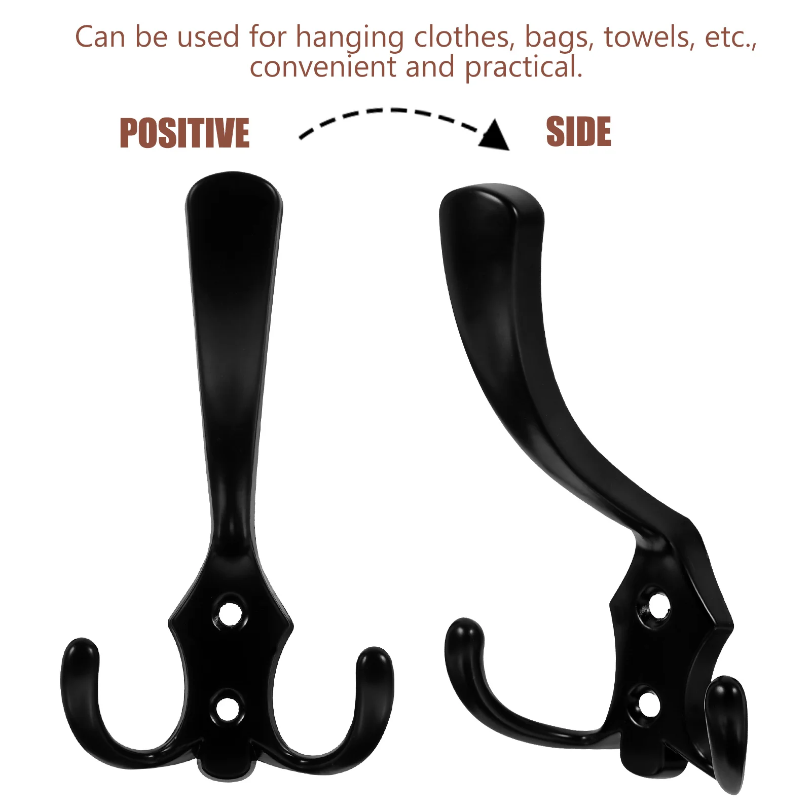 Сверхмощный настенный крючок из цинкового сплава - Фотография_5