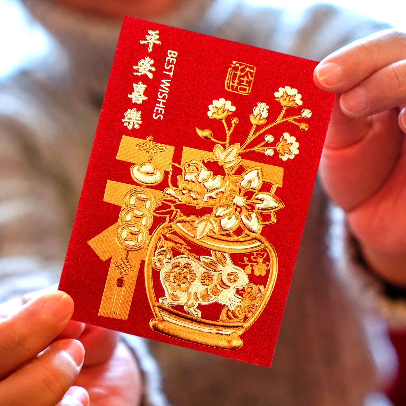 Красные конверты в китайском стиле - Фотография_3
