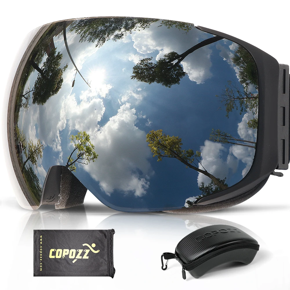 Магнитные лыжные очки copozz для взрослых - Фотография_2