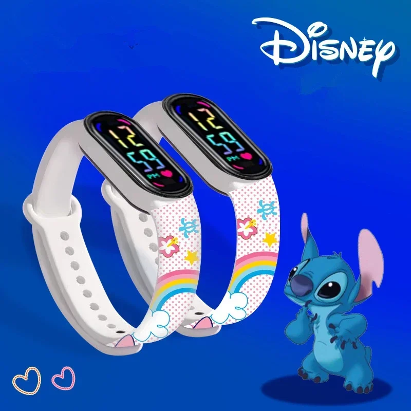 Цифровые детские часы disney stitch - Фотография_2