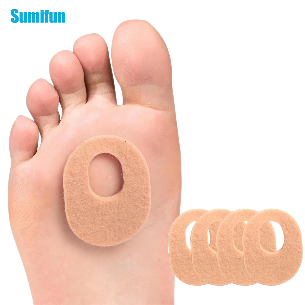 Sumifun овальные фетровые подушечки для мозолей - Фотография_3