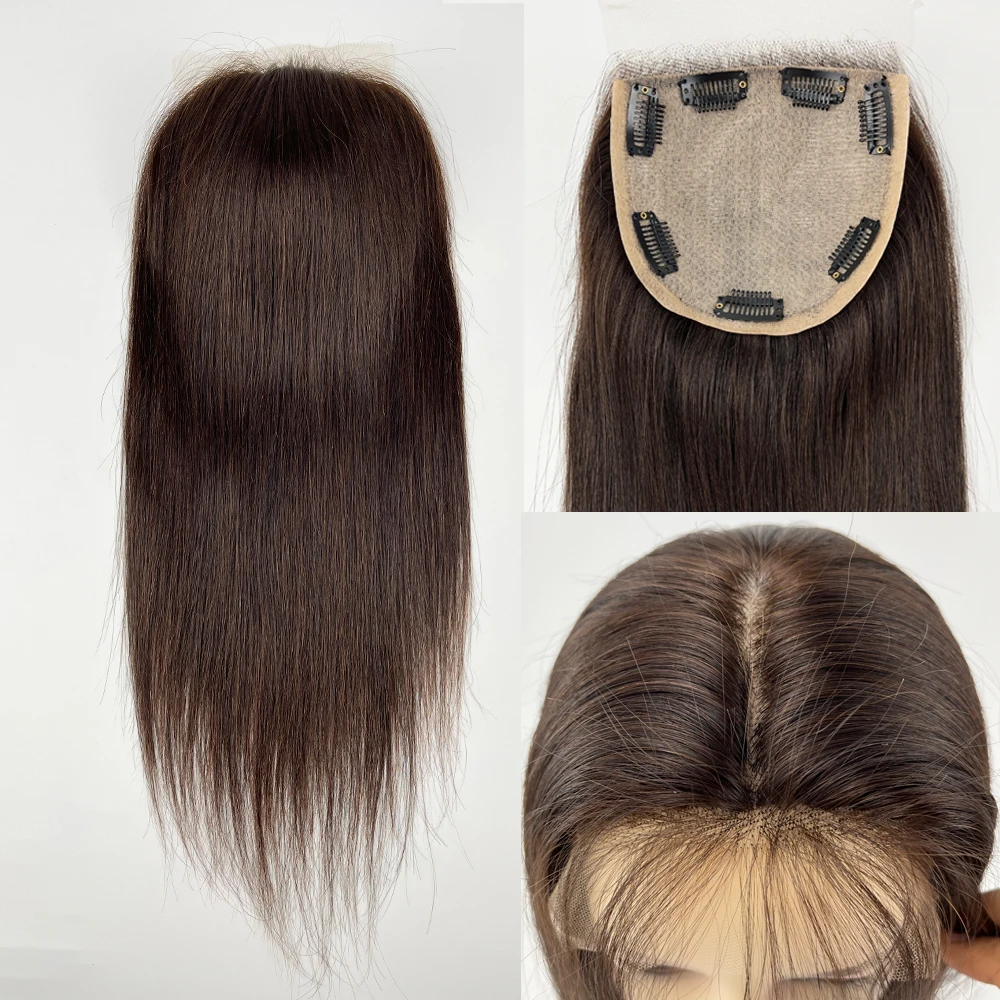 Темно-коричневая застежка 5 x 5 дюймов - Фотография_2