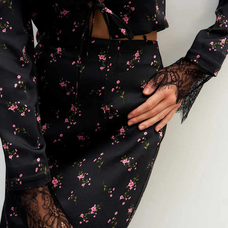 Осеннее черное платье для выпускного вечера - Фотография_4