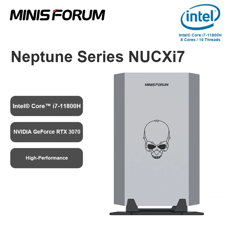 Мини-пк minisforum nucxi7 intel