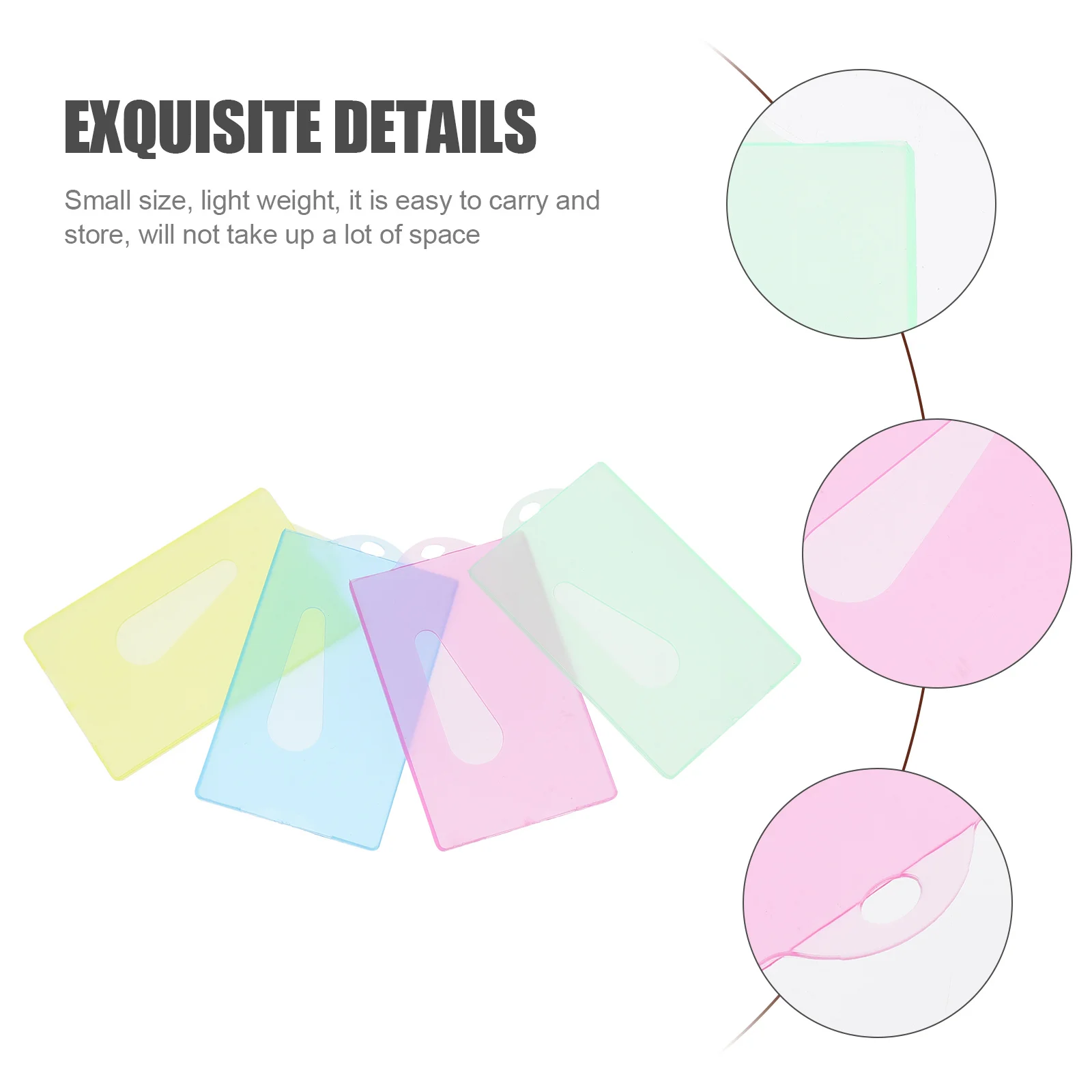 Пластиковый держатель для бейджа - Фотография_5